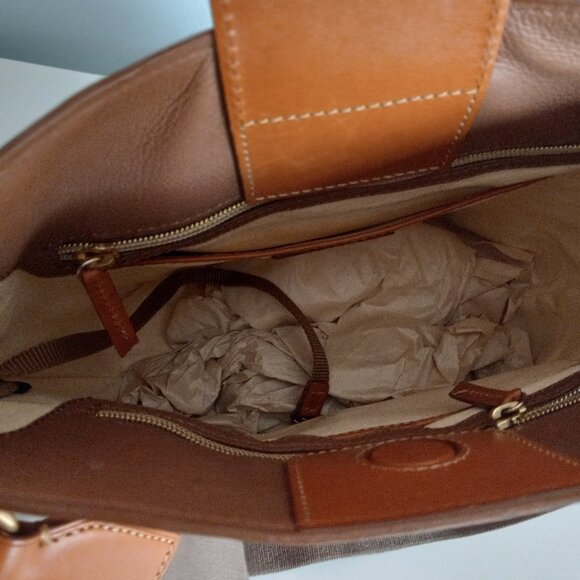 Dooney & Bourke Large Raleigh Roxy caramel - Picture 5 of 6